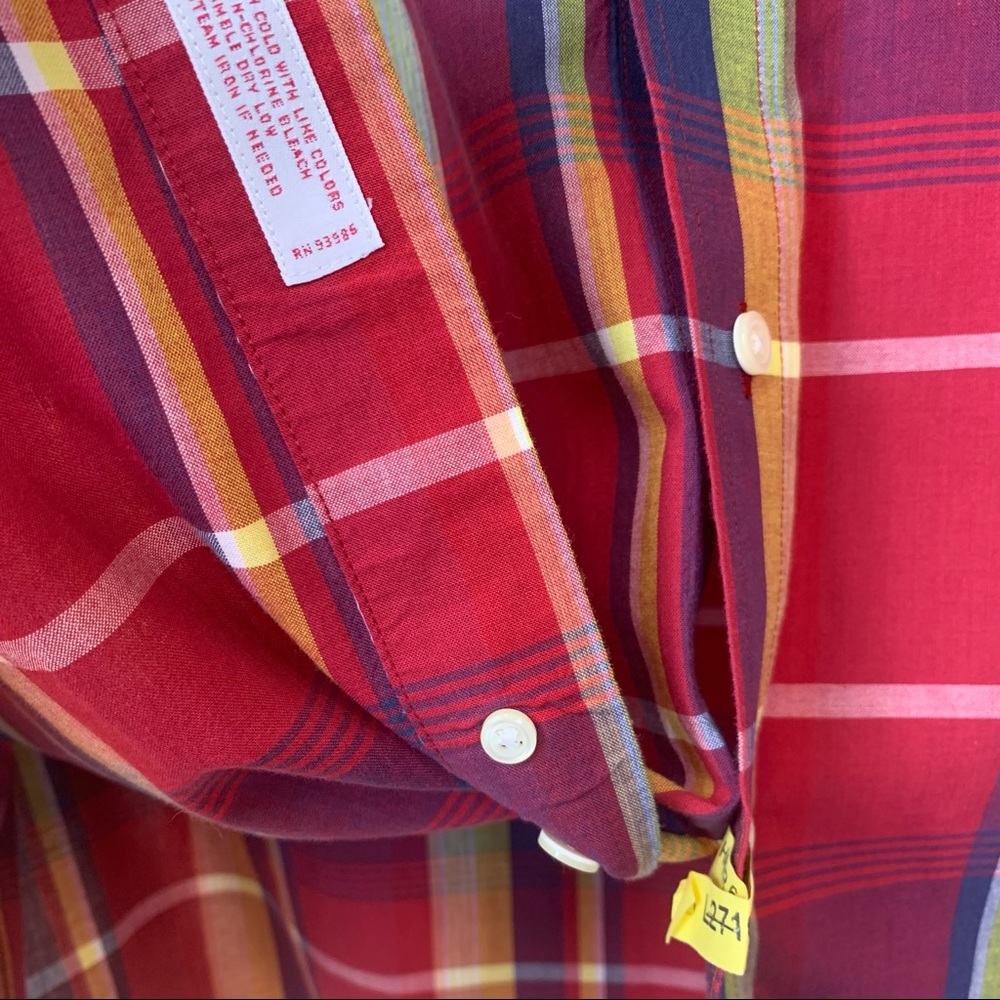 Brooks Brothers Plaid Button Down Shirt - Picture 4 of 8